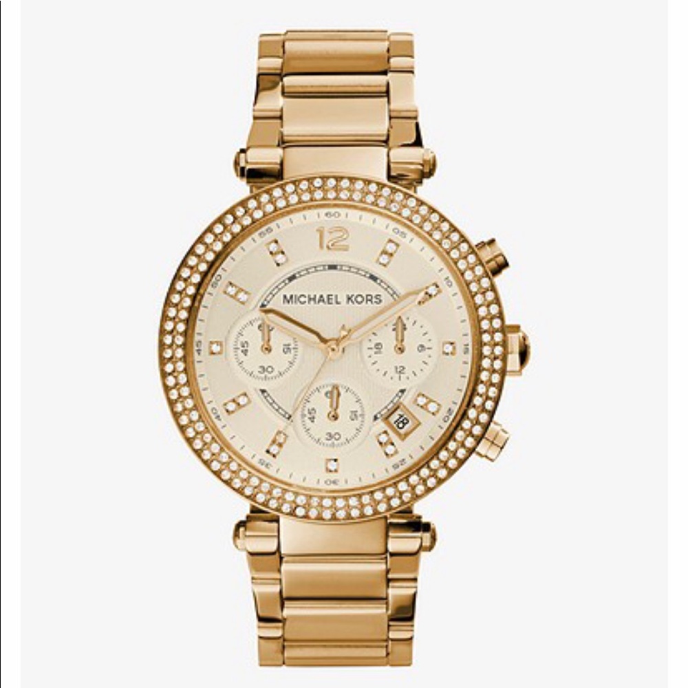 MICHAEL KORS Parker Gold-Tone Watch